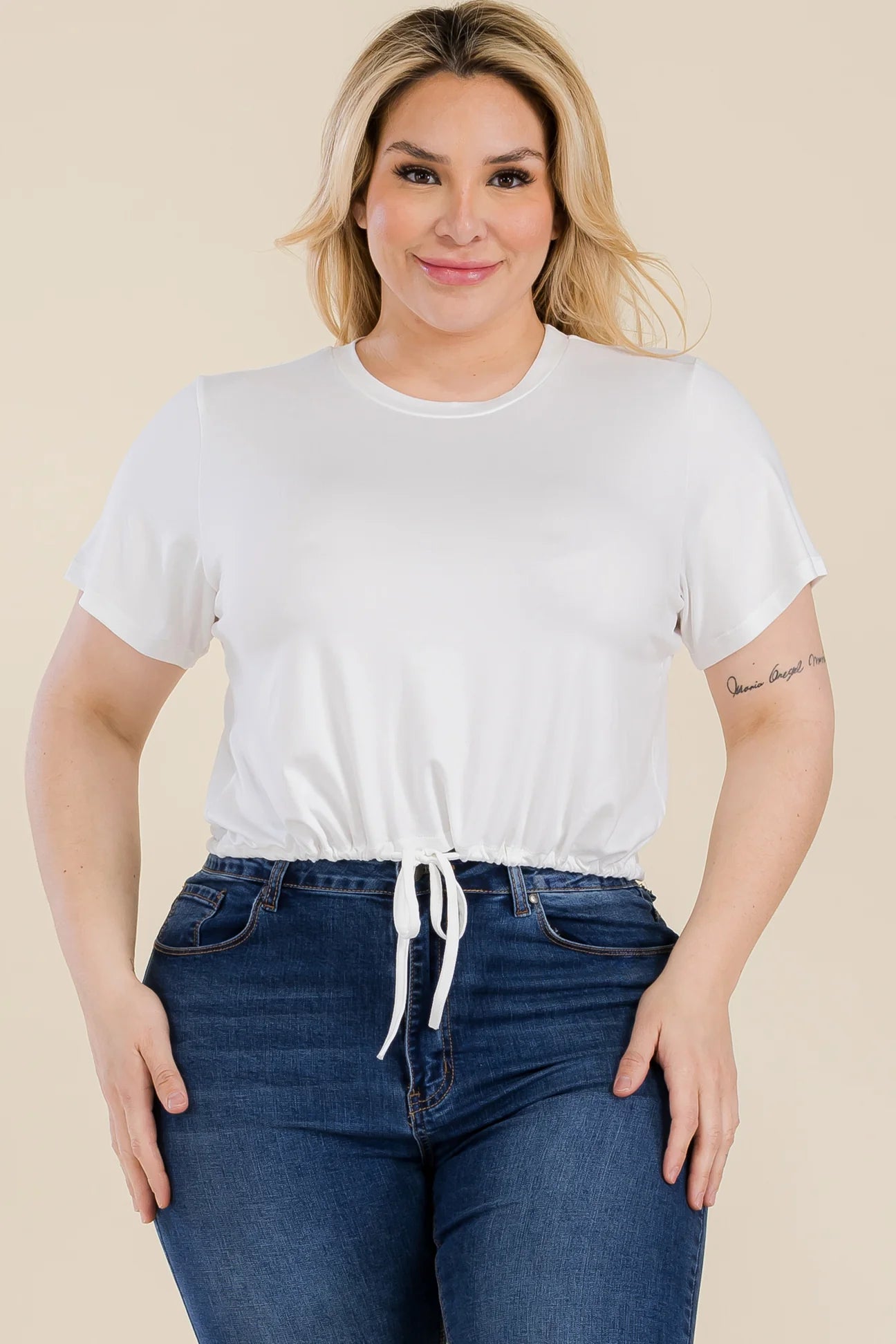 "String Em Along" Crop Top