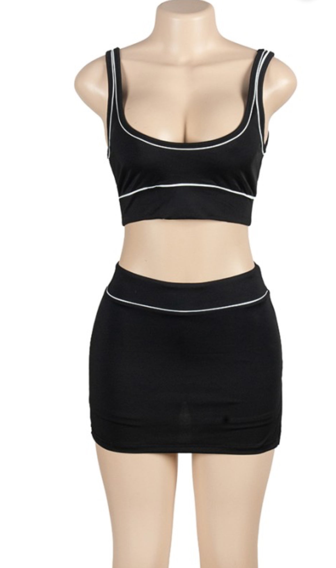 “Sleek Lines” Skirt Set
