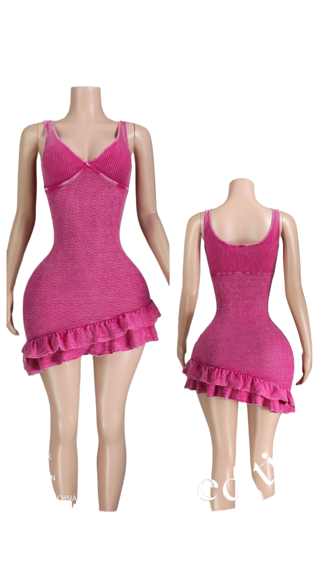“Pink Perfection” Mini Dress