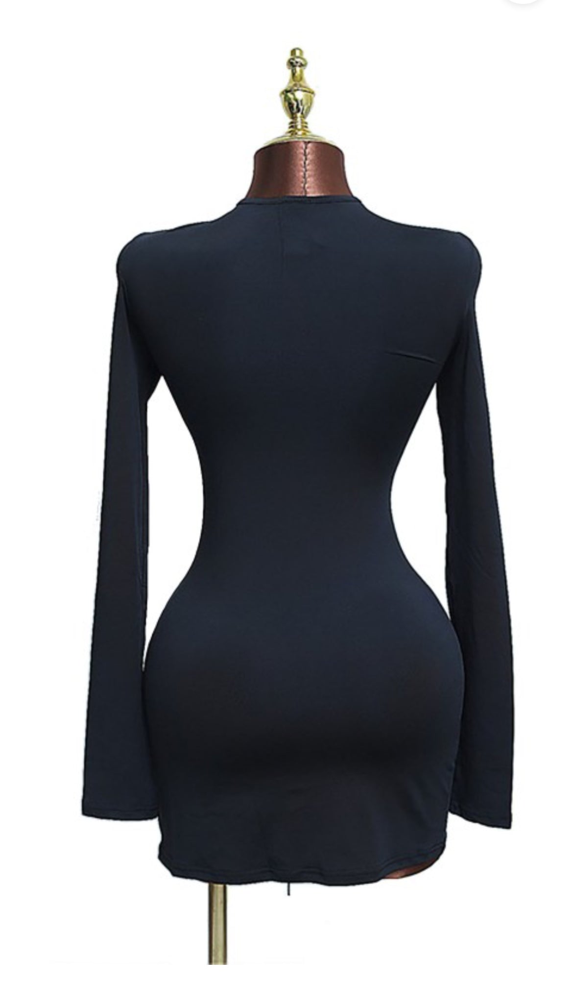 “Nightfall” Lace-Up Mini Dress