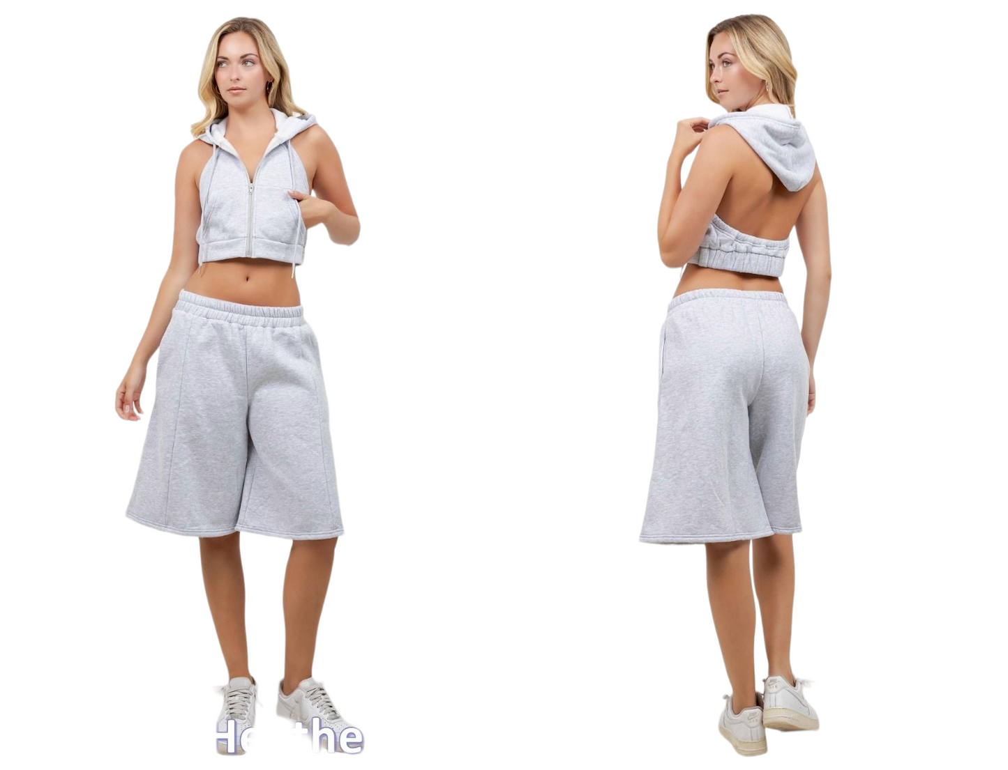 “Cloud Nine” Lounge Shorts Set