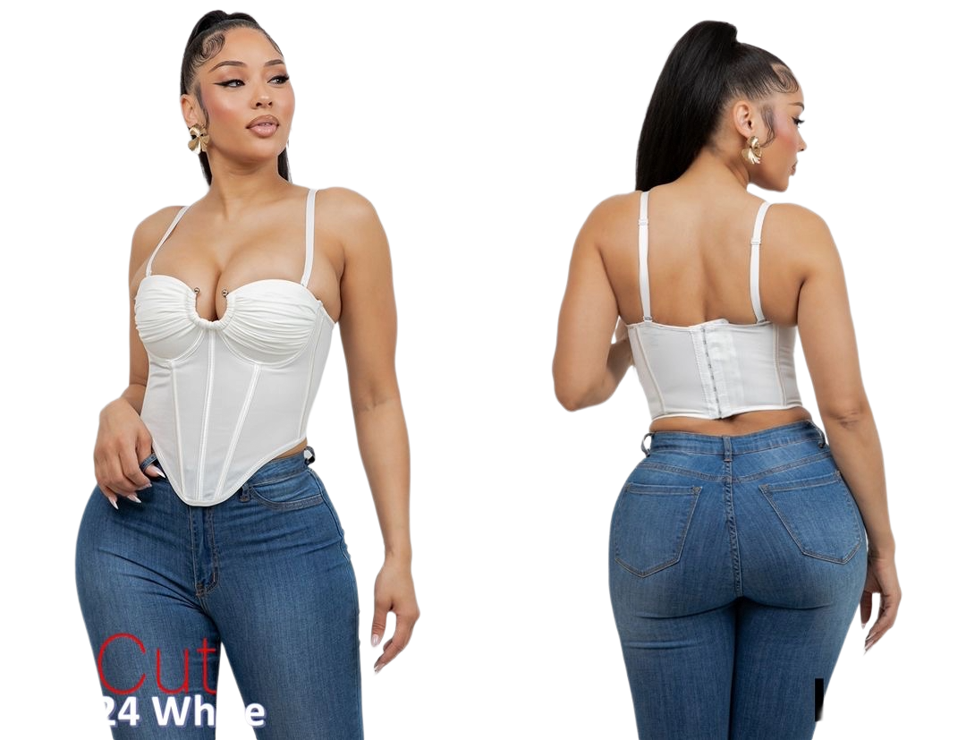 “Ivory Icon” Corset Top