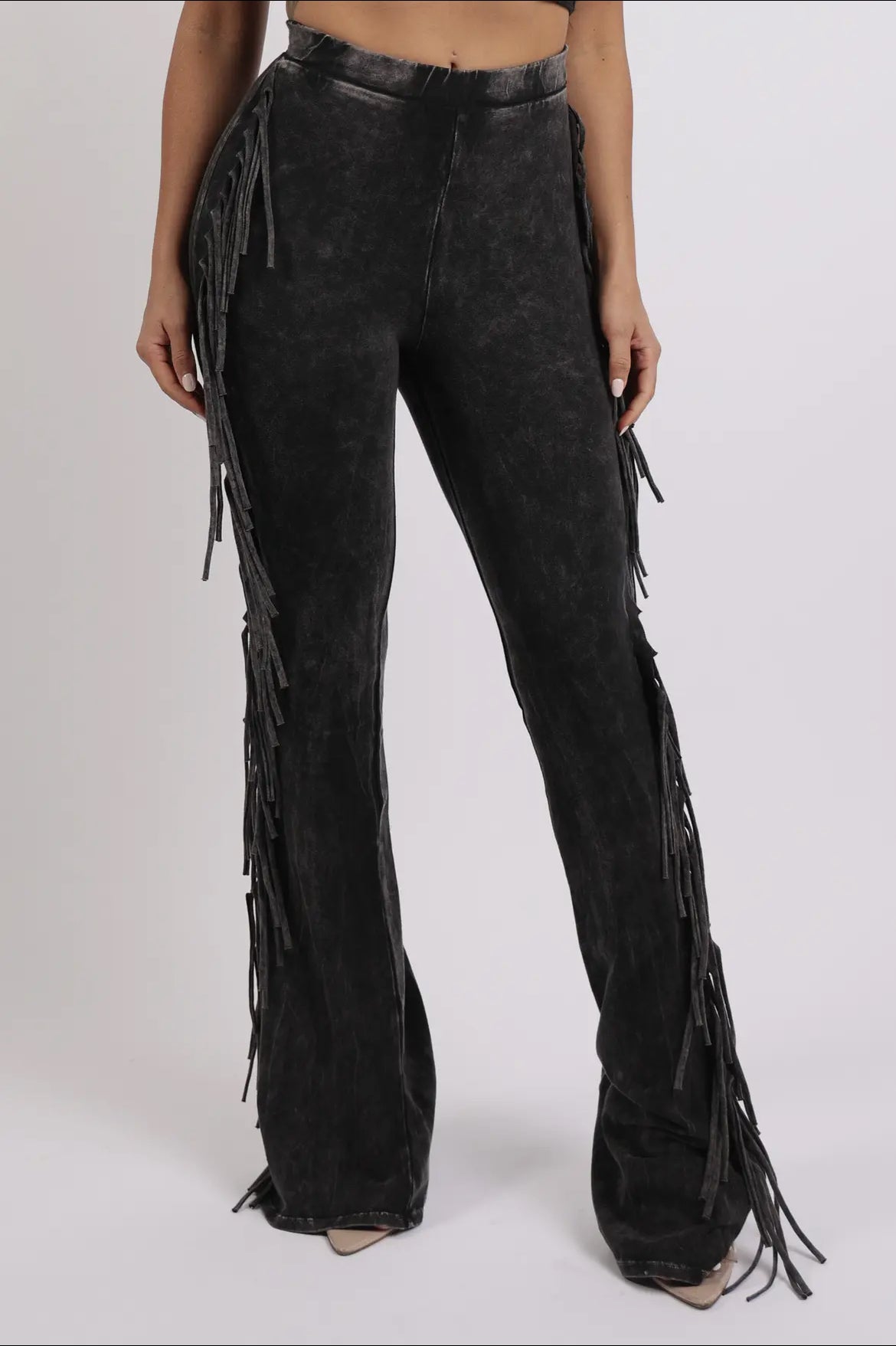 “Showdown” Fringe Pants