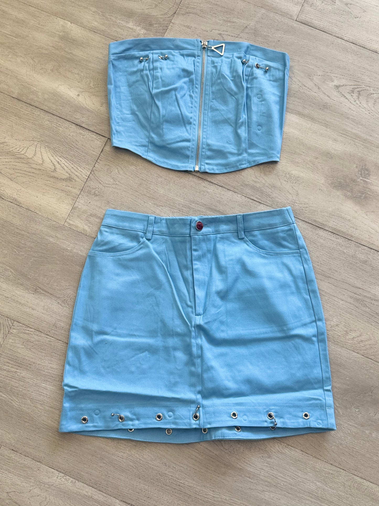 “Skyline Siren” Skirt Set