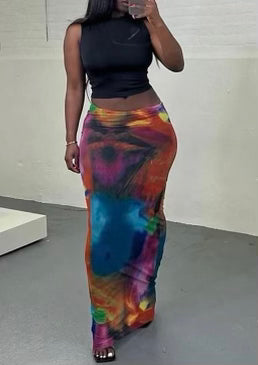 “Sunset” Maxi Skirt