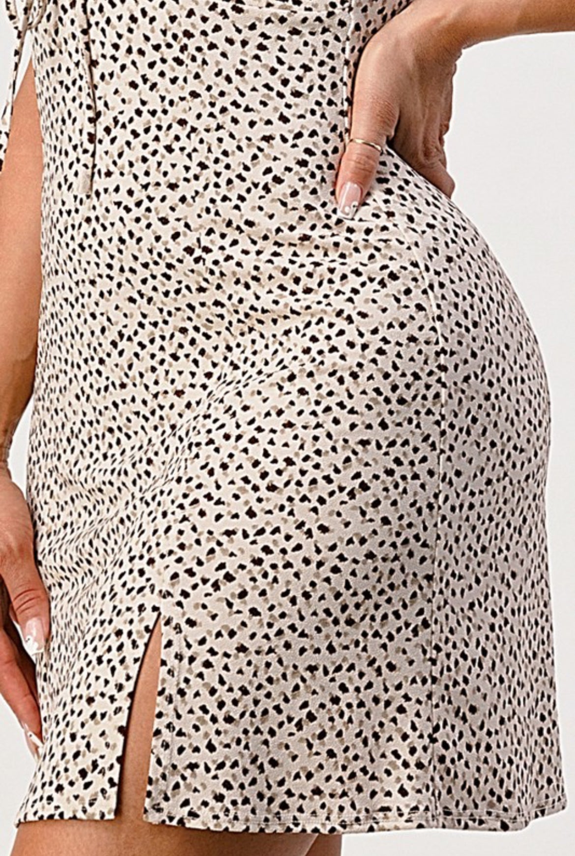 “Wild Intentions” Ruched Mini Dress