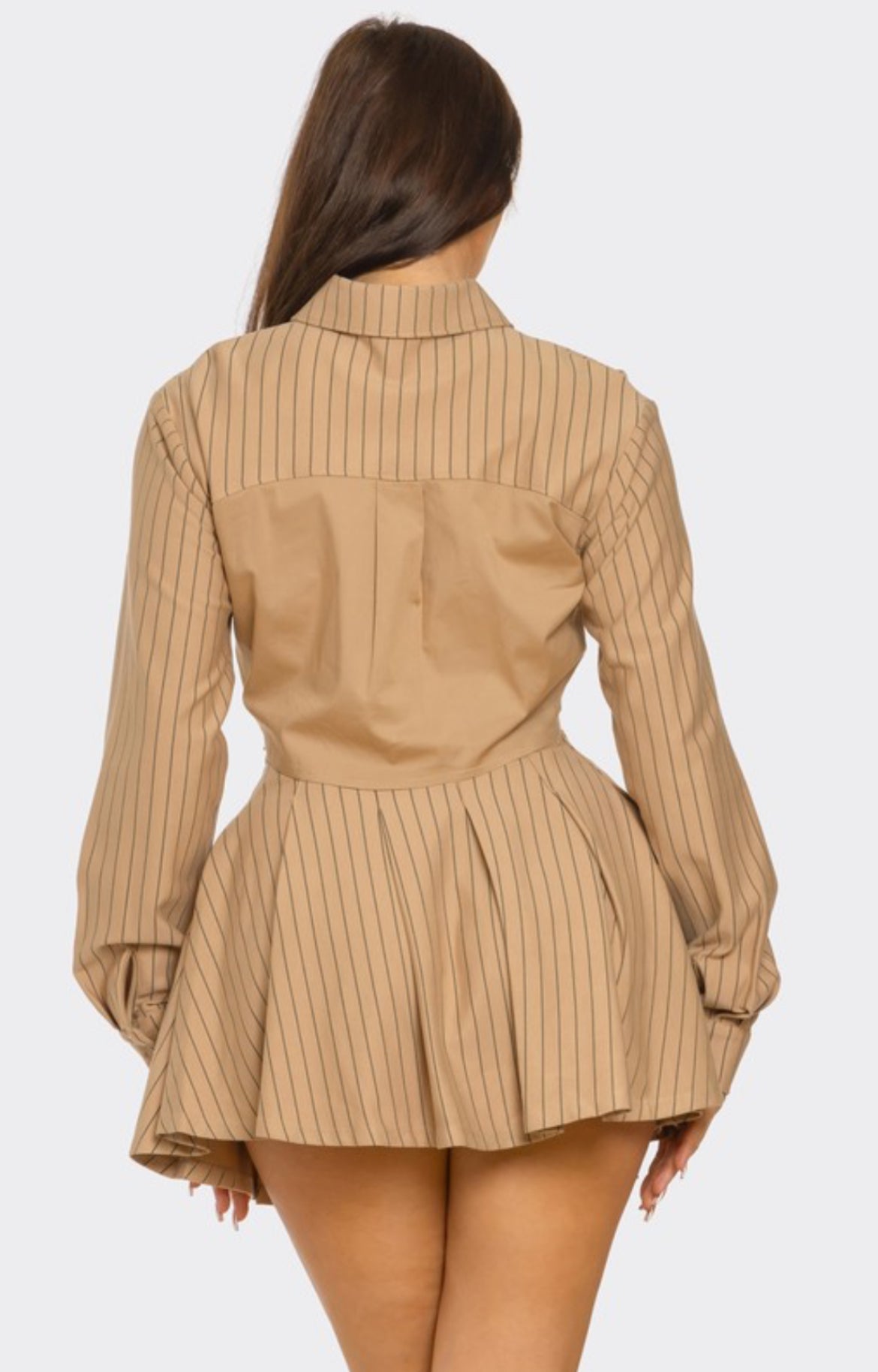 “Power Play” Pleated Set