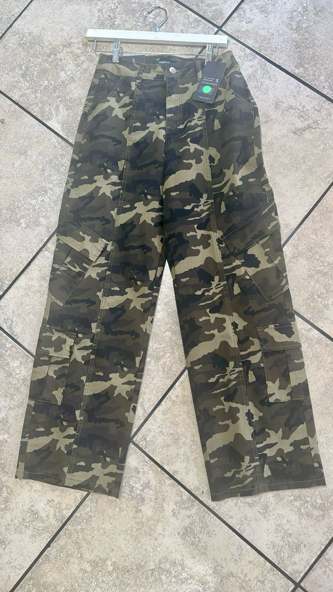 “Battlefield Baddie” Camo Cargo Pants