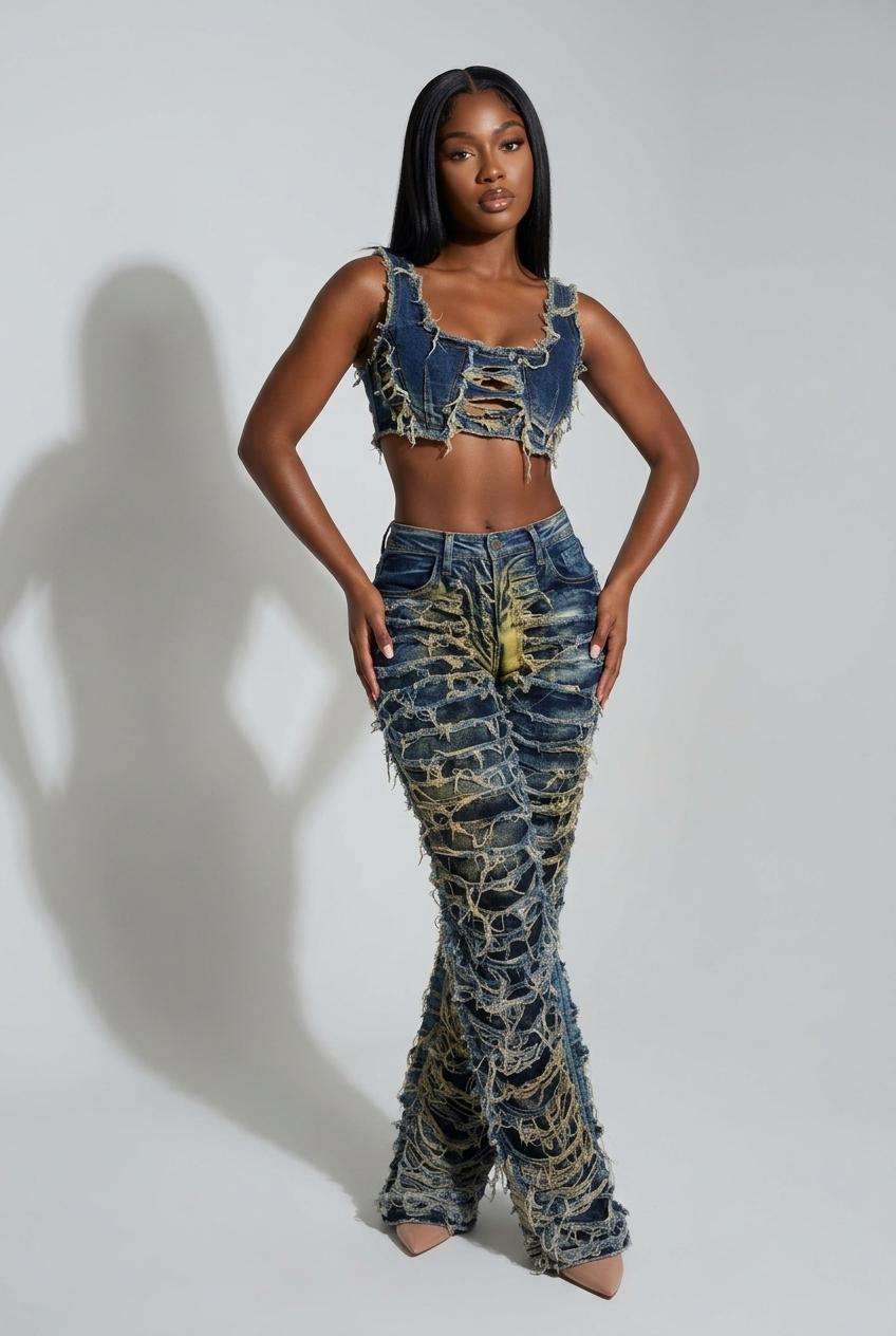 “Denim Destruction” Jeans