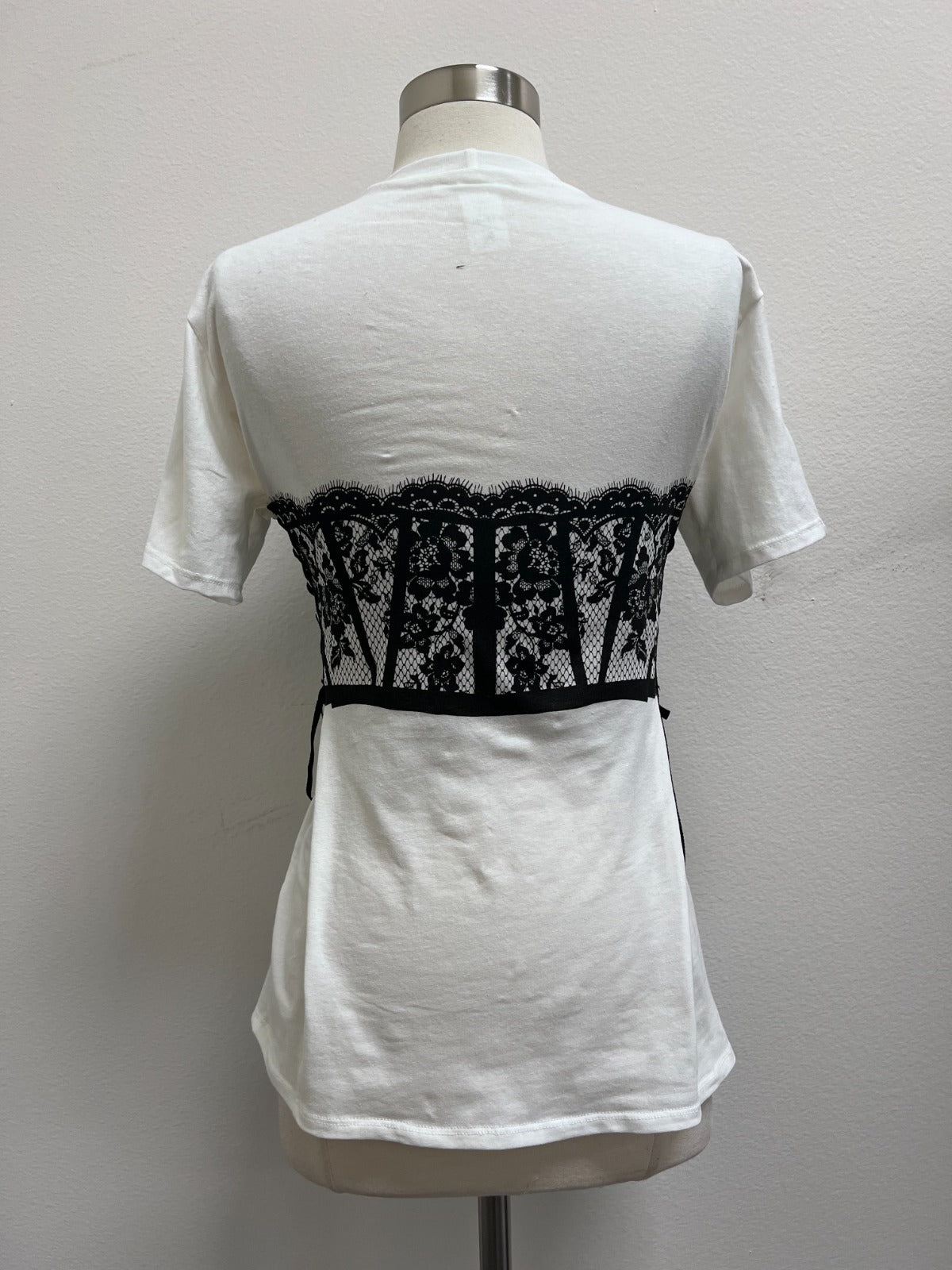 “Lace Illusion” Tee