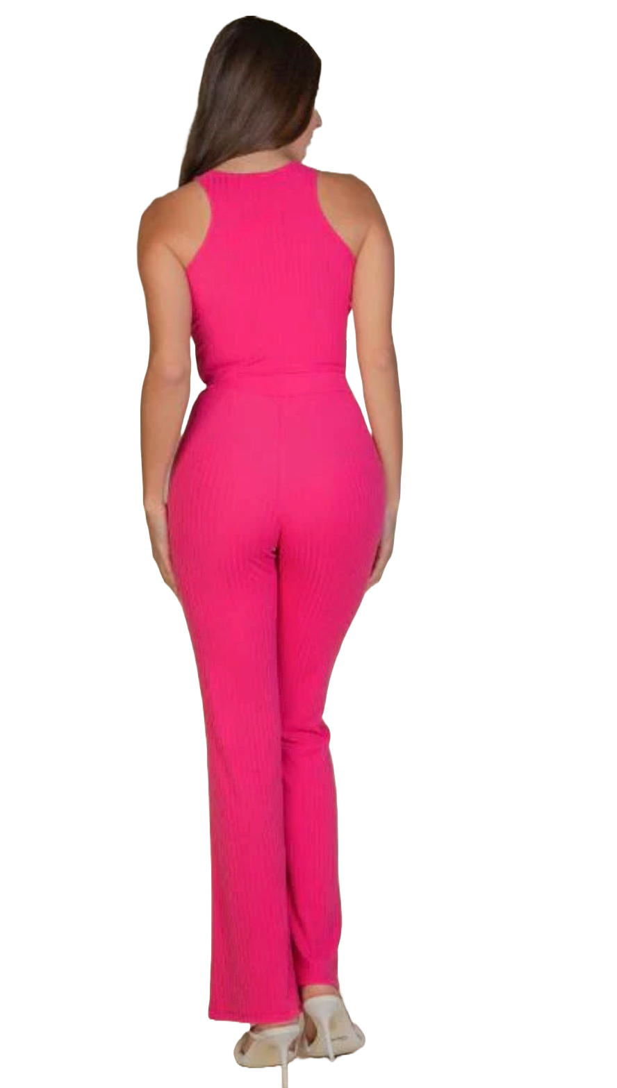 “Ribbed & Ready” Pants Set