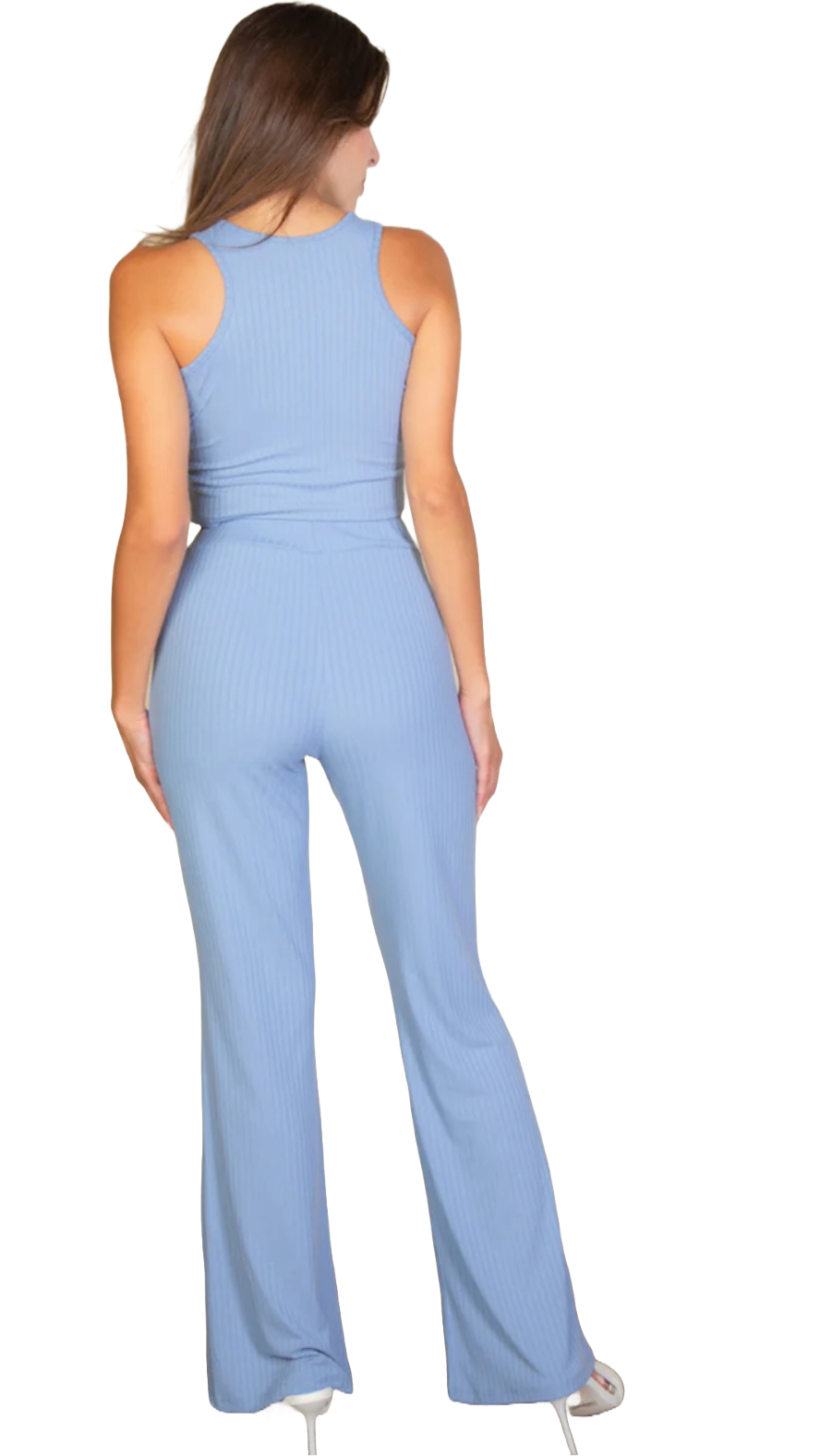 “Ribbed & Ready” Pants Set