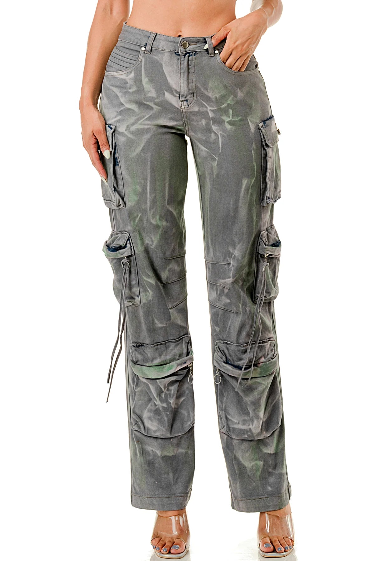"Cosmic" Cargo Jeans