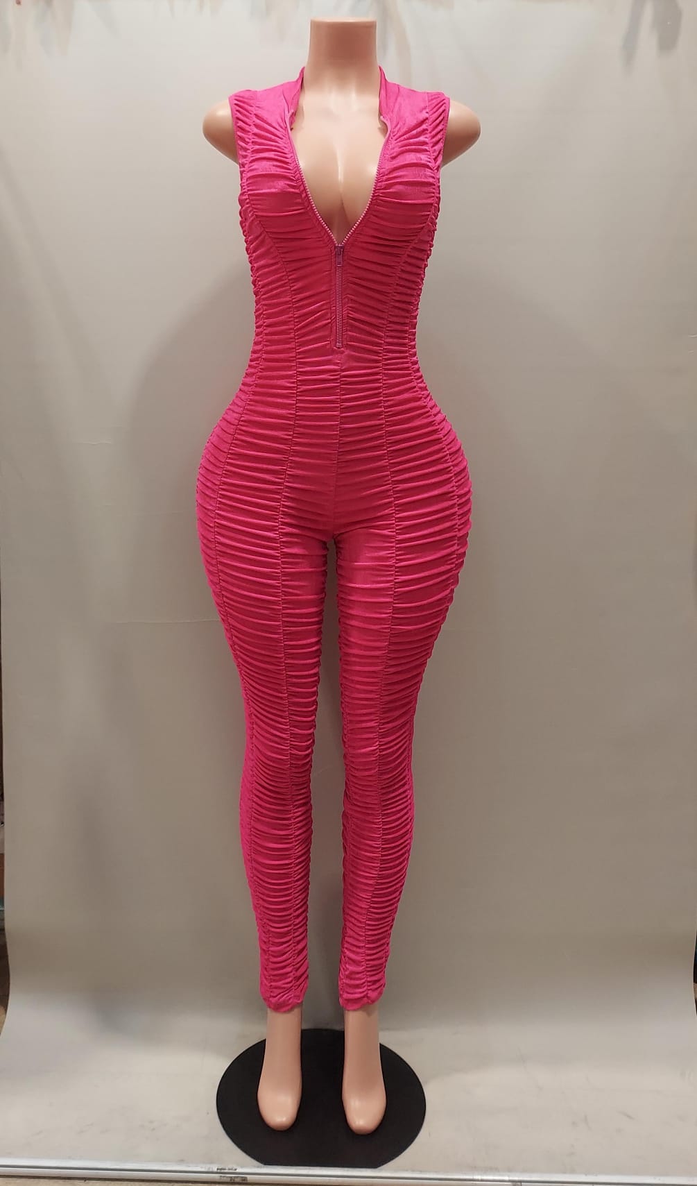 "Ruched" Jumpsuit