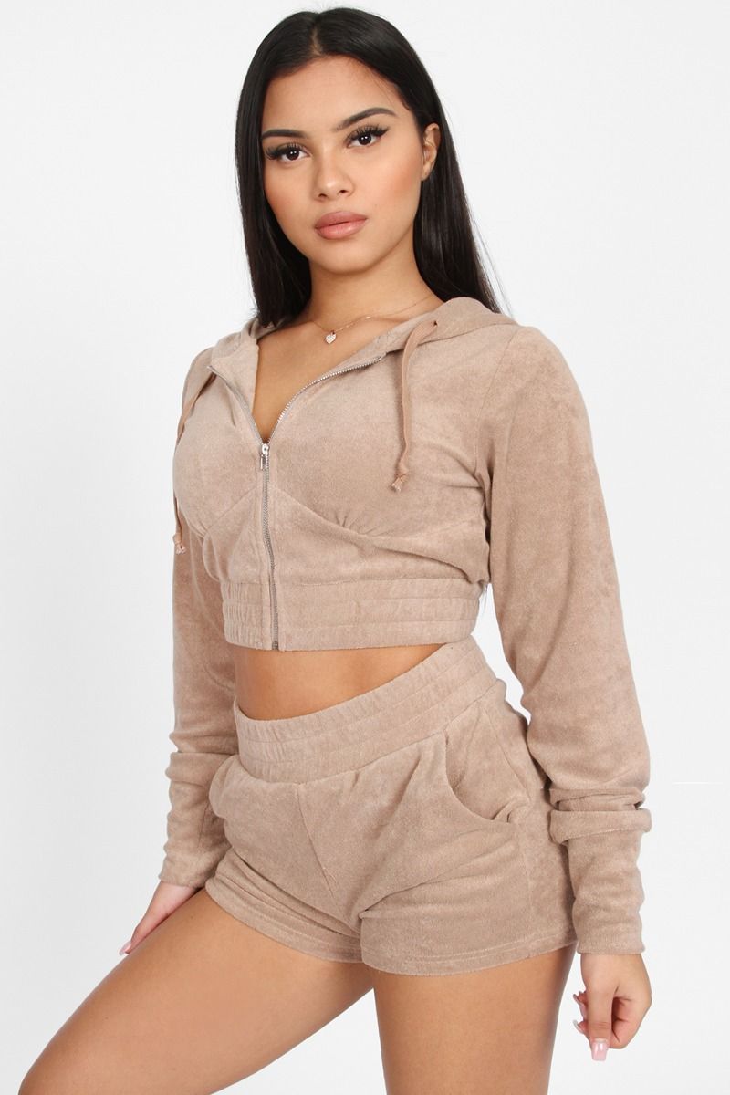 “Track star” Short Set