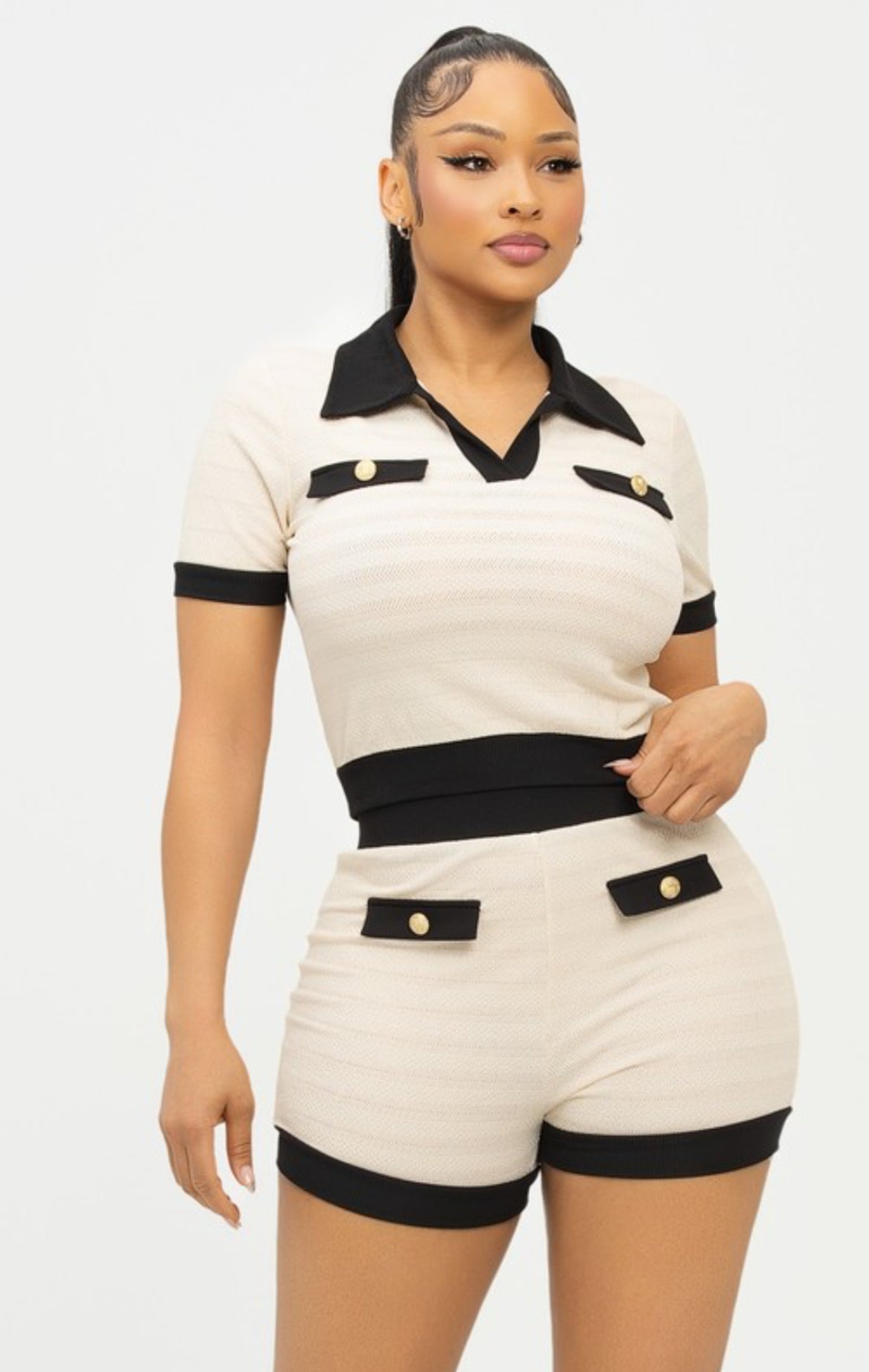 “Paris Prestige” Short Set