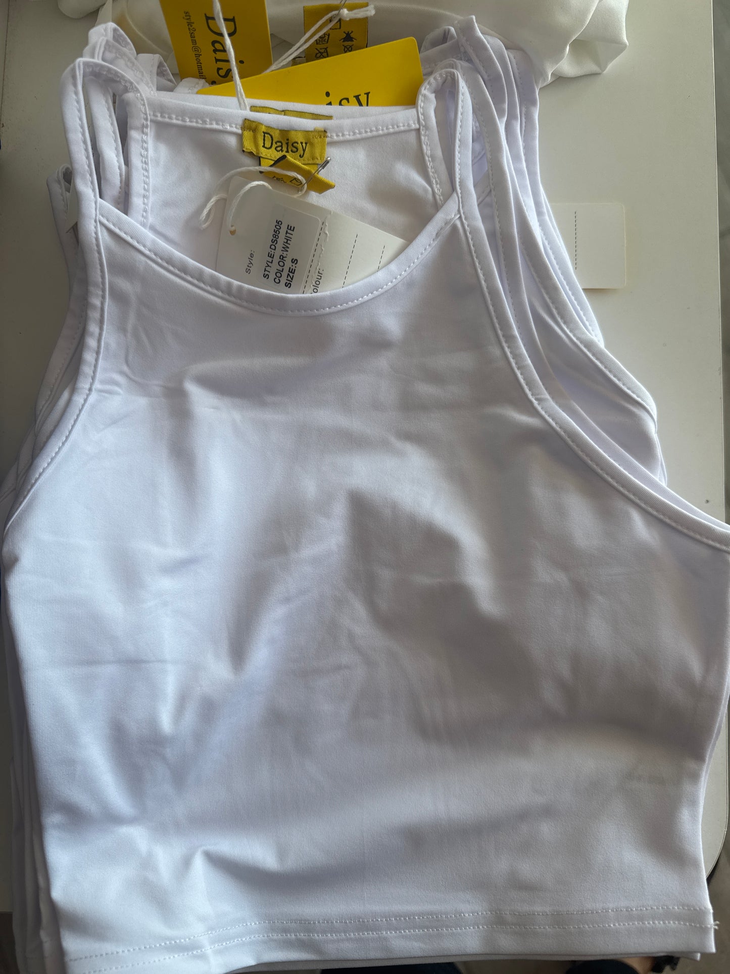 “Second Skin” Racerback Crop Top