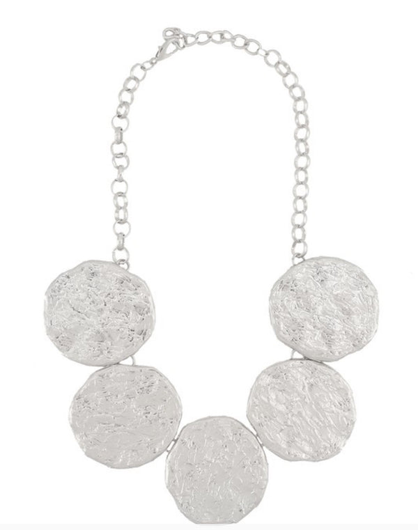 “Bold Coin” Statement Necklace