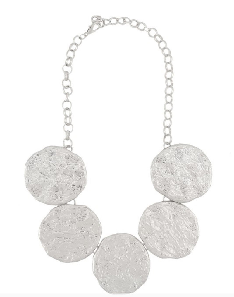 “Bold Coin” Statement Necklace