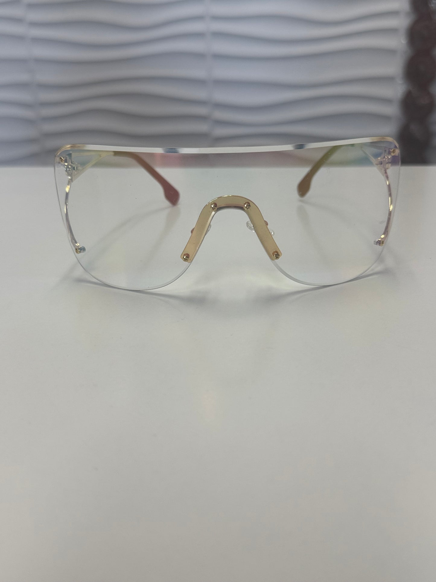 “Too Flyy To See” Shield Sunglasses