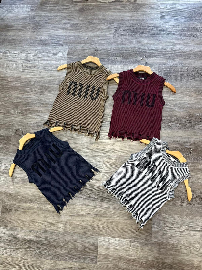 “Knit Miu” Top