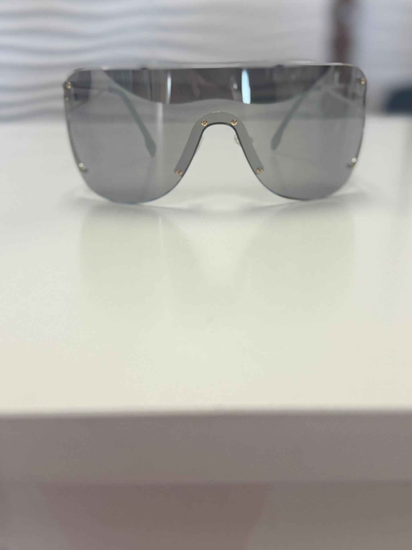 “Too Flyy To See” Shield Sunglasses