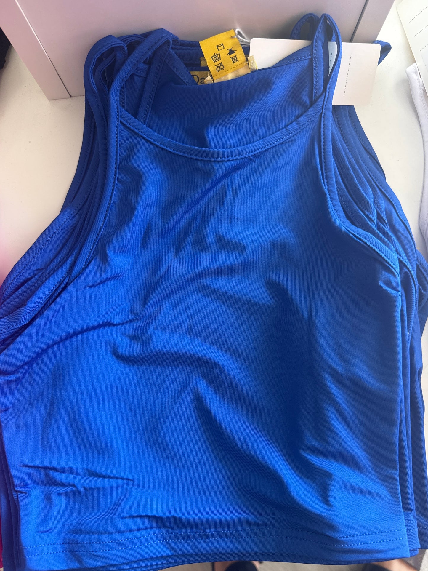 “Second Skin” Racerback Crop Top