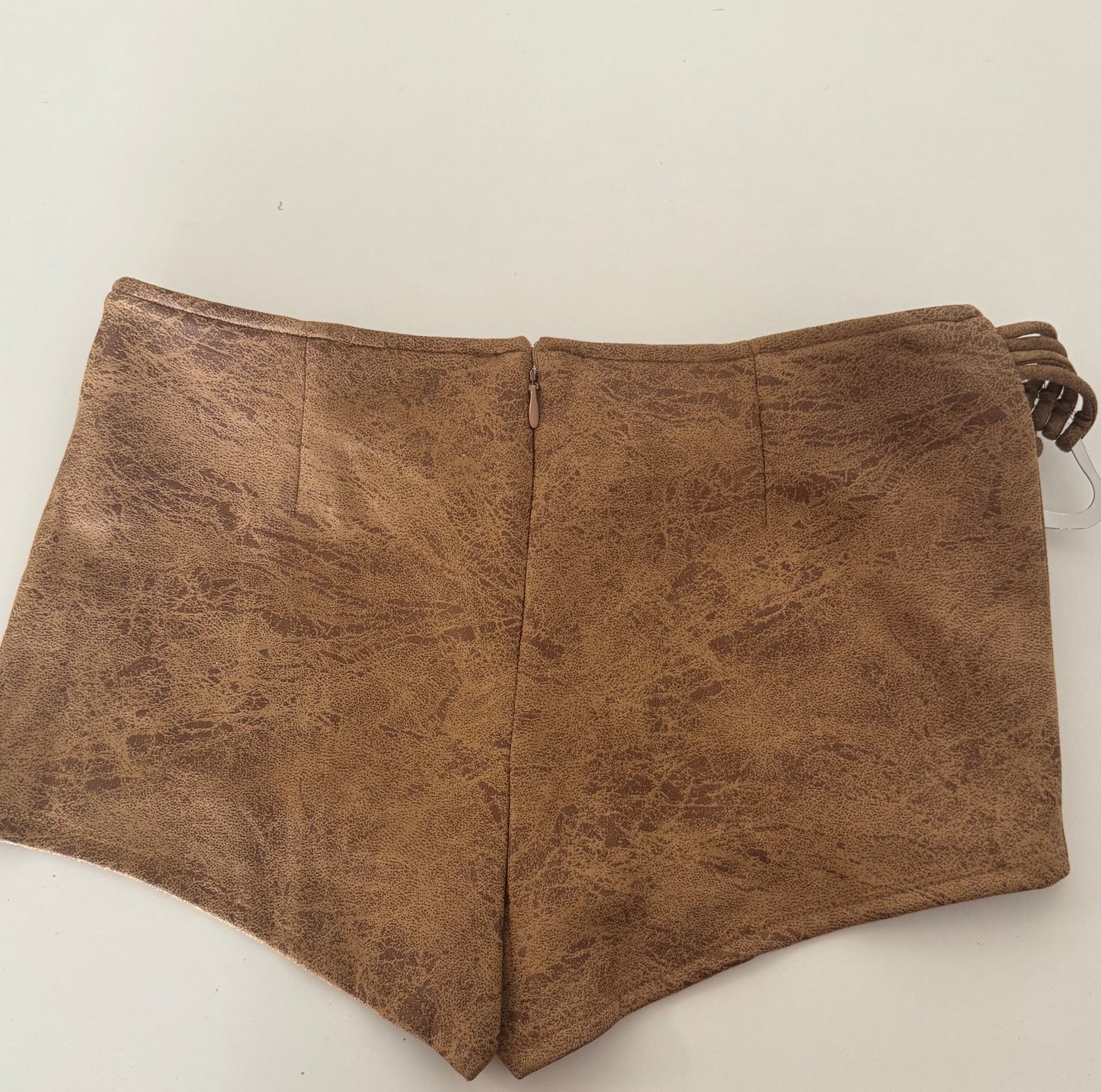 “Sahara Sculpt” Belted Shorts