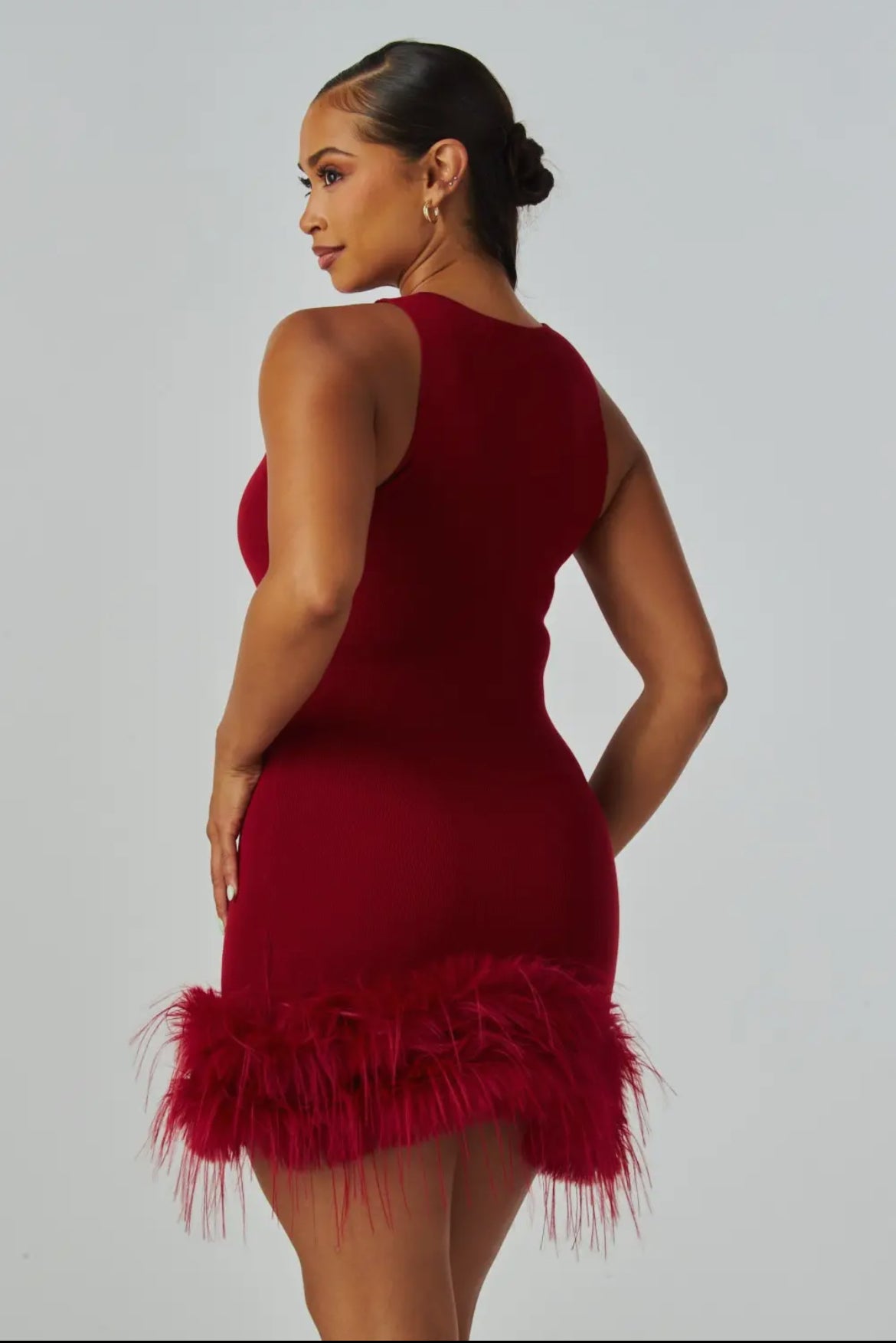 “Luxe Fringe” Mini Dress