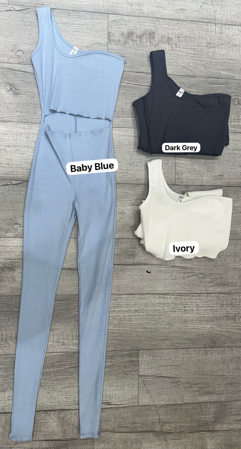 “Off the Shoulder Chill” Jumpsuit