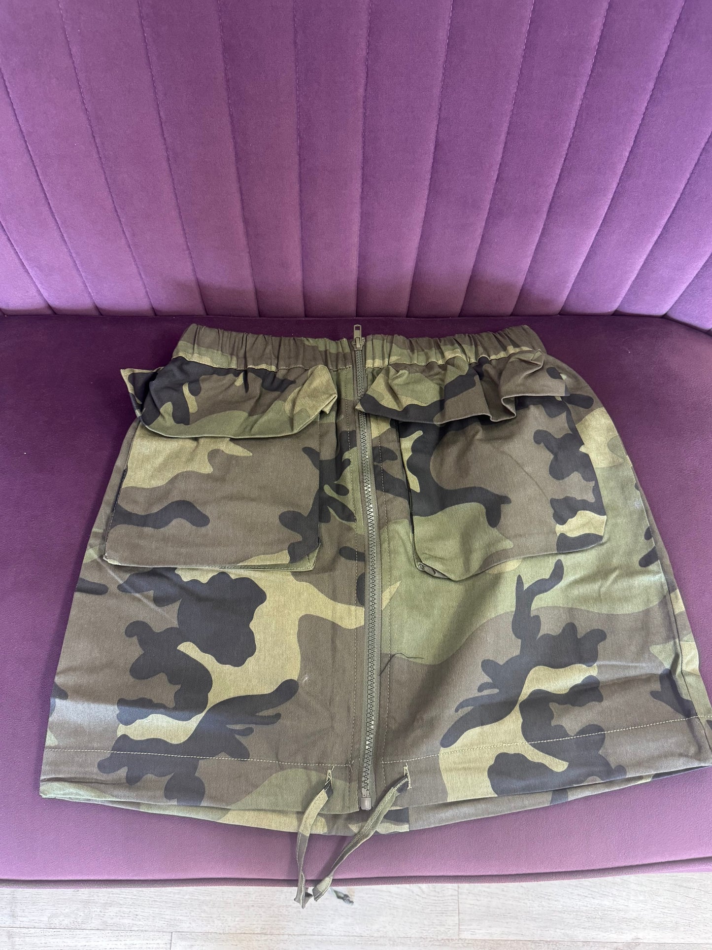 “Mission Chic” Cargo Mini Skirt