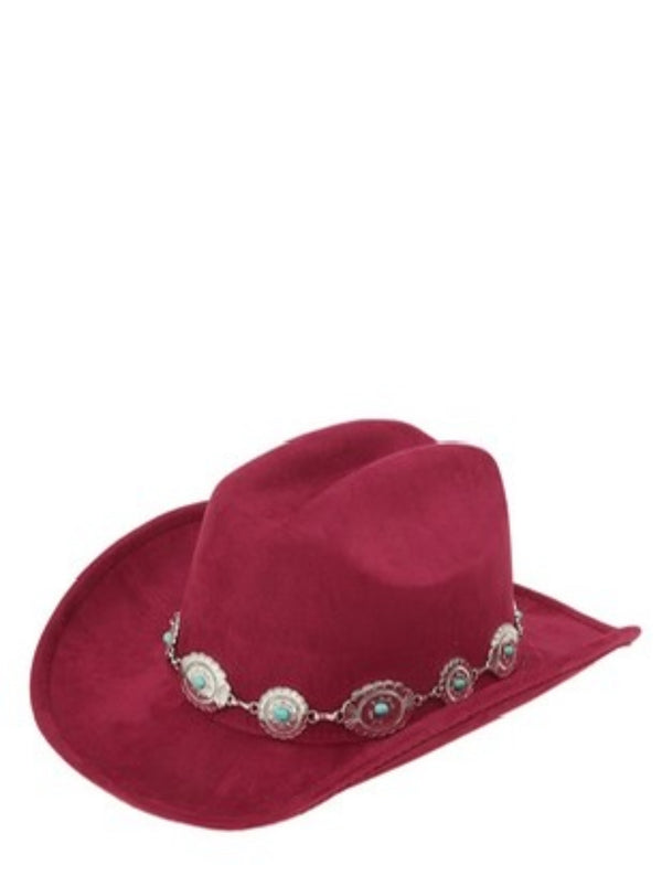 “Turquoise Trails” Cowgirl Hat