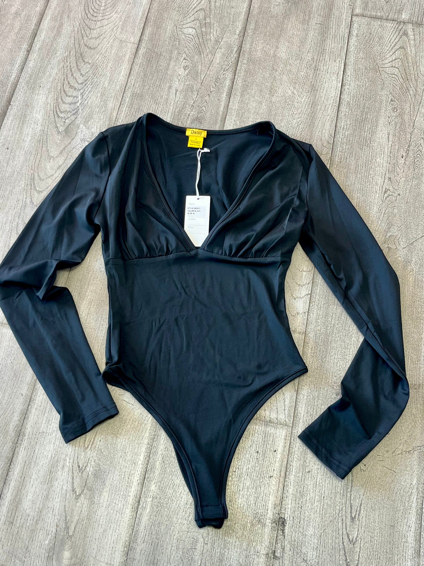 “Body” Deep V Bodysuit