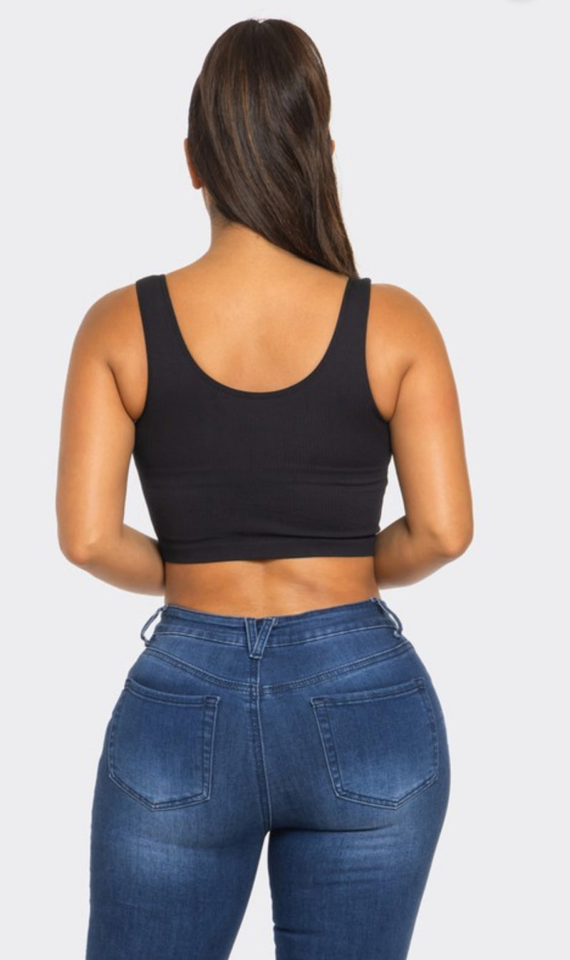 “Seamless” Crop Top