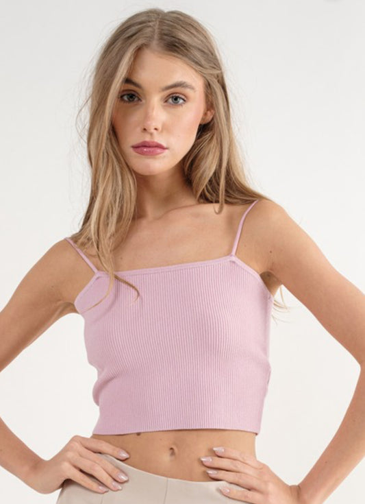 “Sugar Rush” Ribbed Cami
