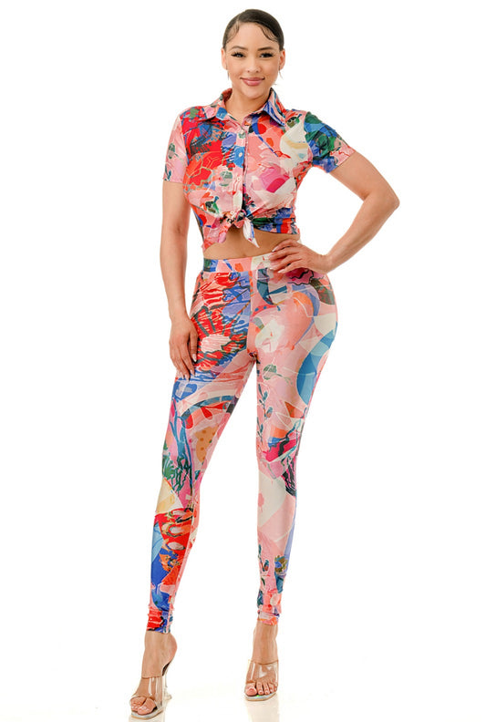 “Abstract Dreams” 2-Piece Set