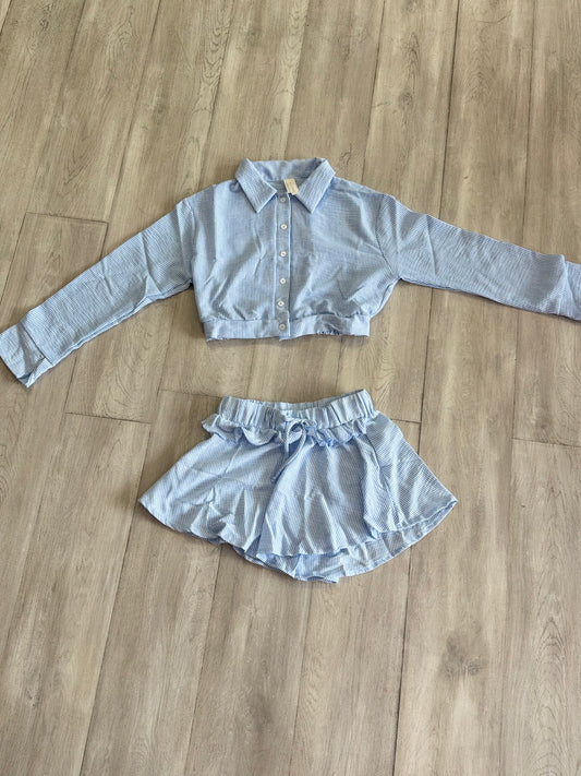 “Bluebell Breeze” Short Set