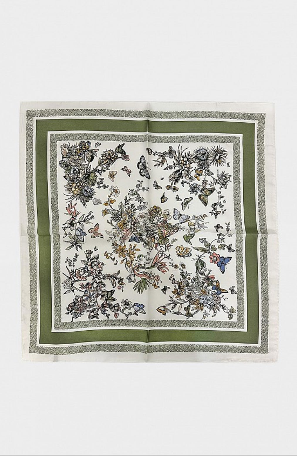 “Garden Muse” Silk Touch Scarf