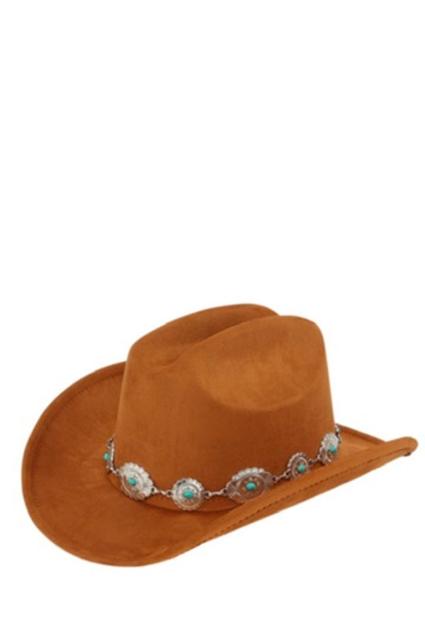 “Turquoise Trails” Cowgirl Hat