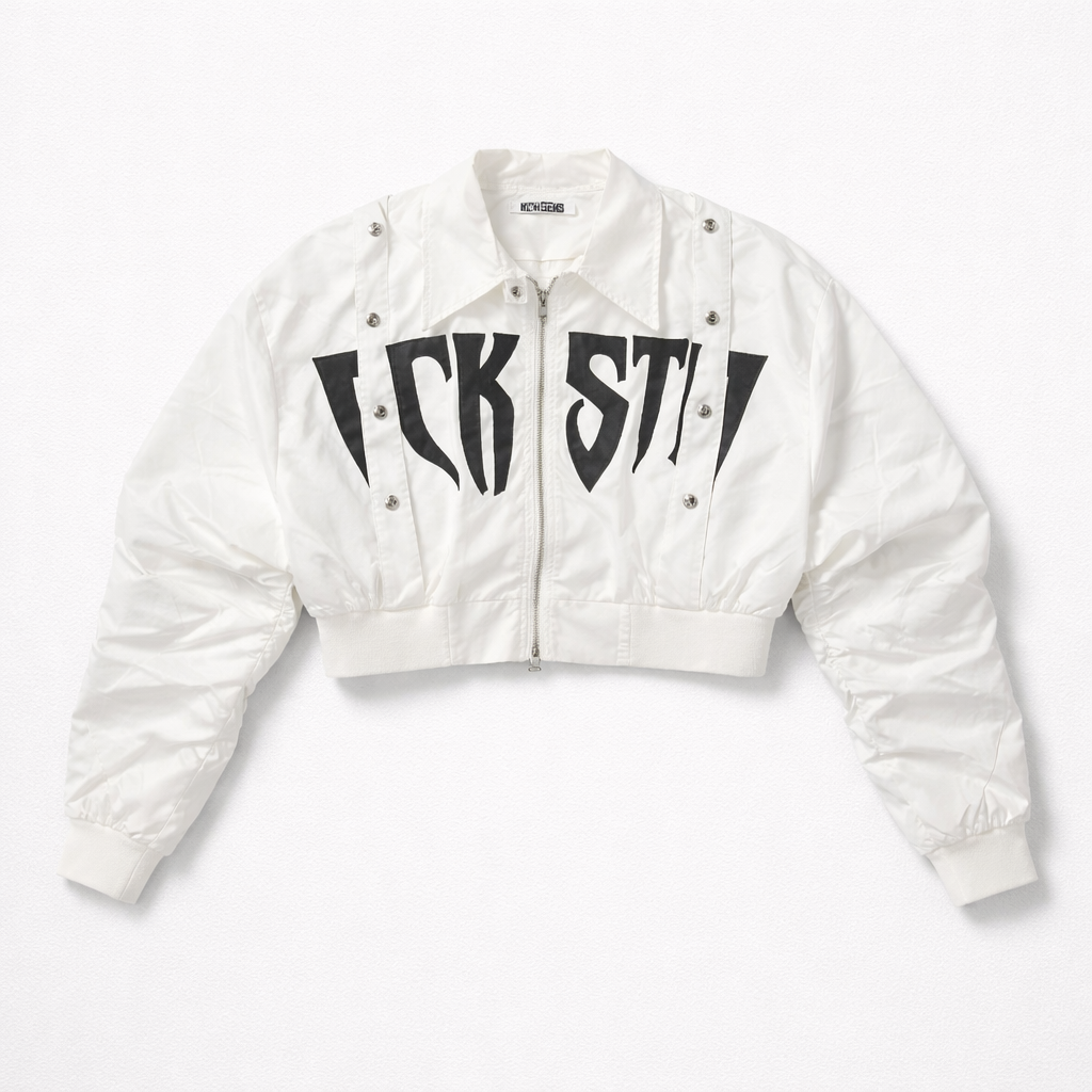 “Rebel Rockstar” Cropped Jacket