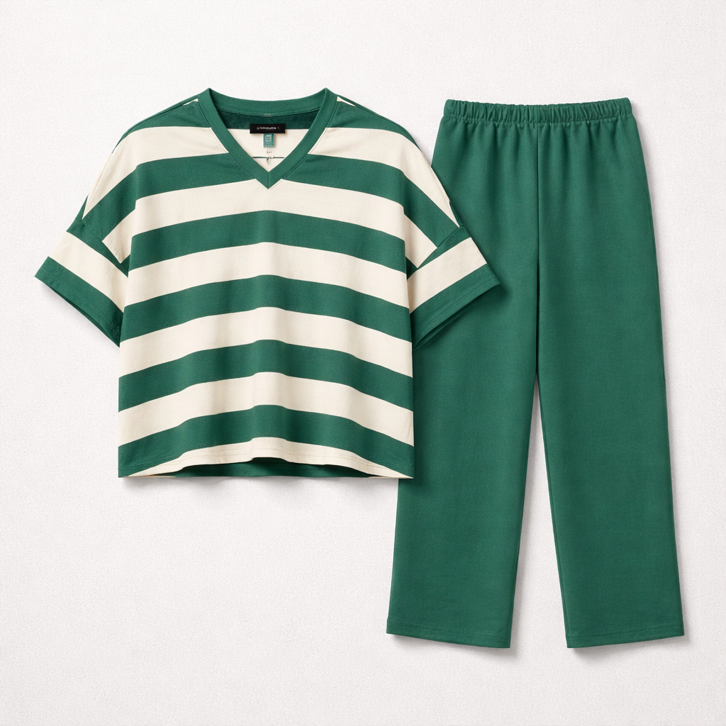 “Emerald Coast” Knit Pant Set