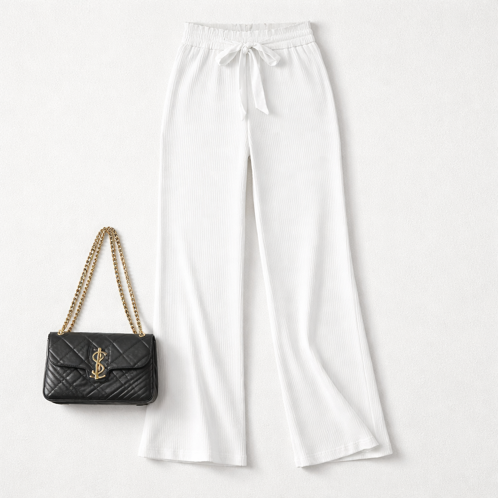 “Coastal Rich” Wide Leg Pants