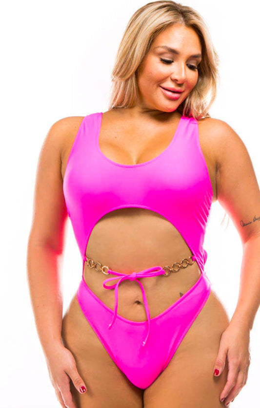 “Barbie Beach Energy” Monokini