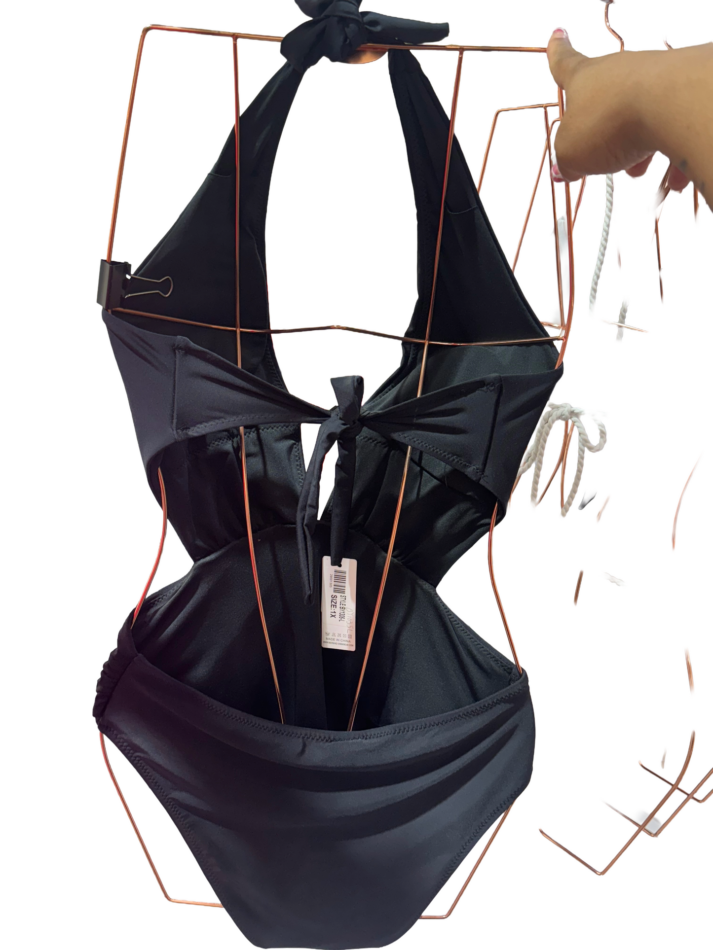 “Noir Heat” Monokini