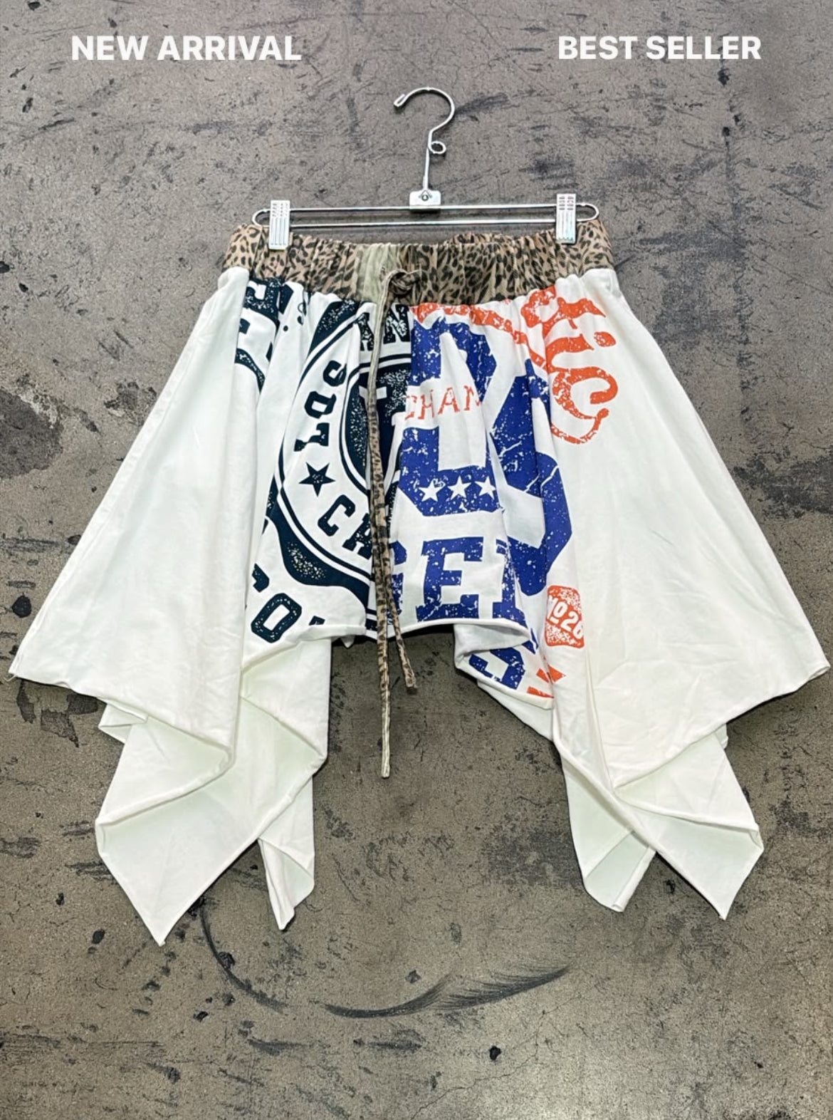 “Varsity Vibes” Handkerchief Skirt