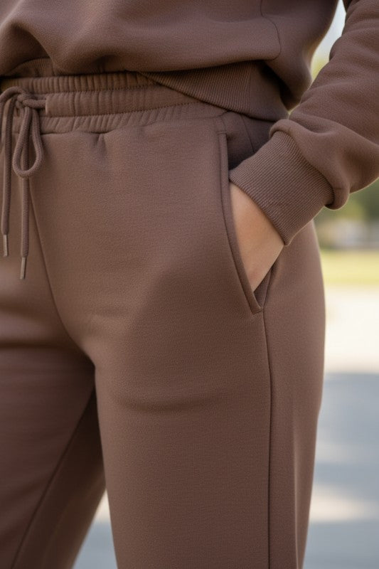 “Cocoa Comfort” Lounge Set 🤎