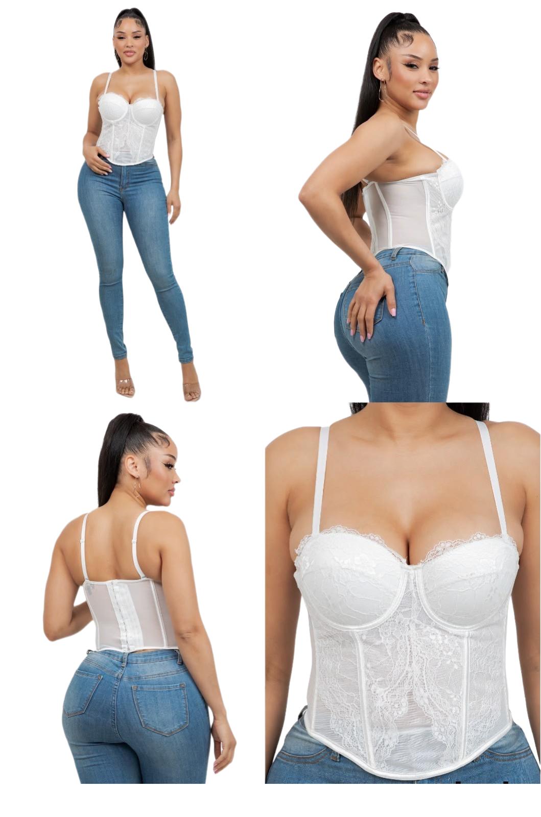 “Lace Me Up” Corset Top