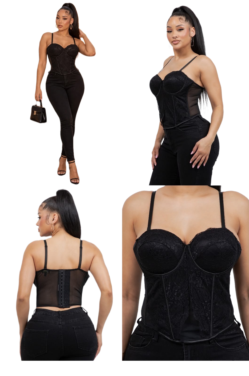 “Lace Me Up” Corset Top