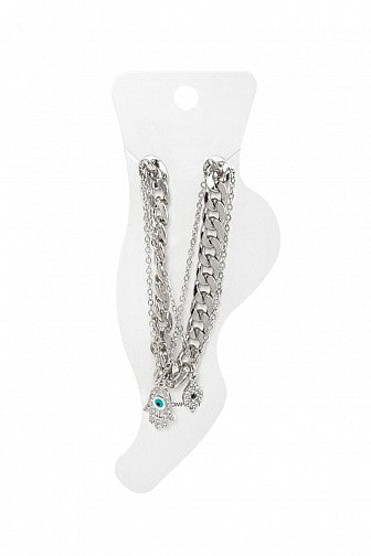 “Good Vibes Only” Anklet