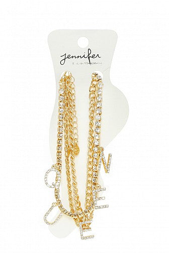 “Luxe Love” Anklet